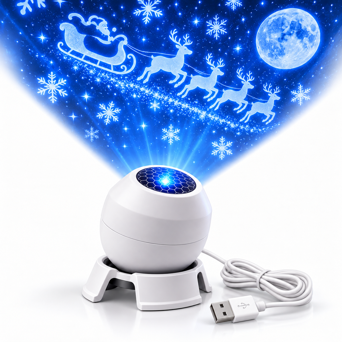 MerryGlow Christmas Projector